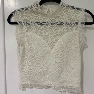 Bebe Lace Top